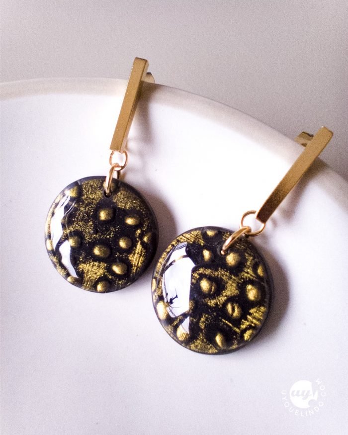 Pendientes Gatsby cortos