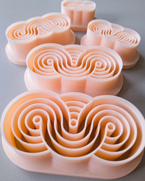 Geometric Polymer Clay Cutters